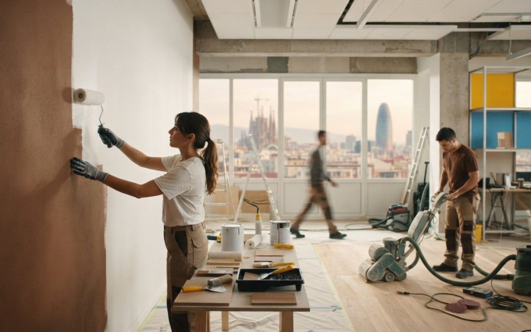 Guía completa para la pintura de oficinas Barcelona en 2026