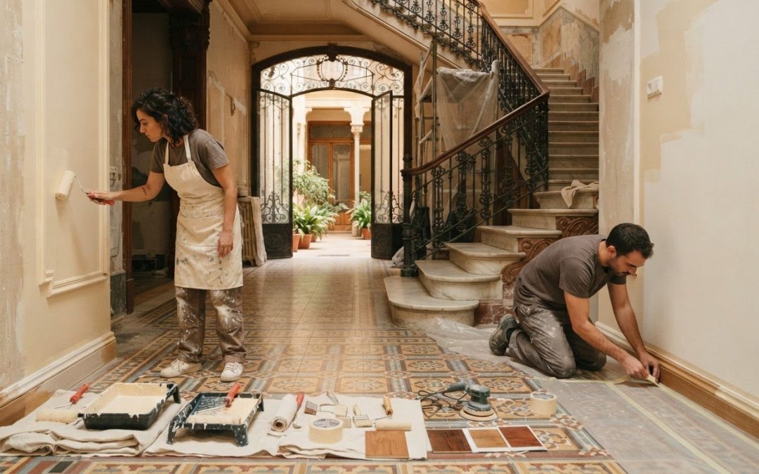 Pintura para comunidades de vecinos en Barcelona: Guía completa de recursos 2026