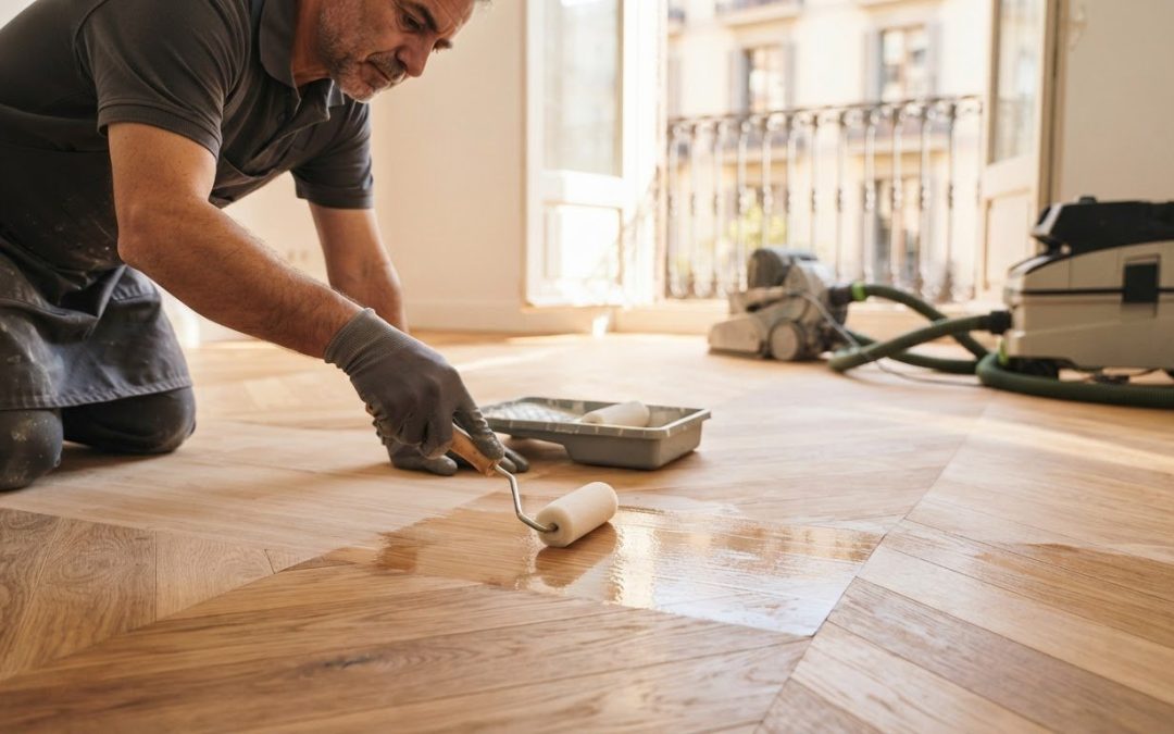 Barnizar parquet con barniz al agua ecológico en Barcelona: guía para elegir