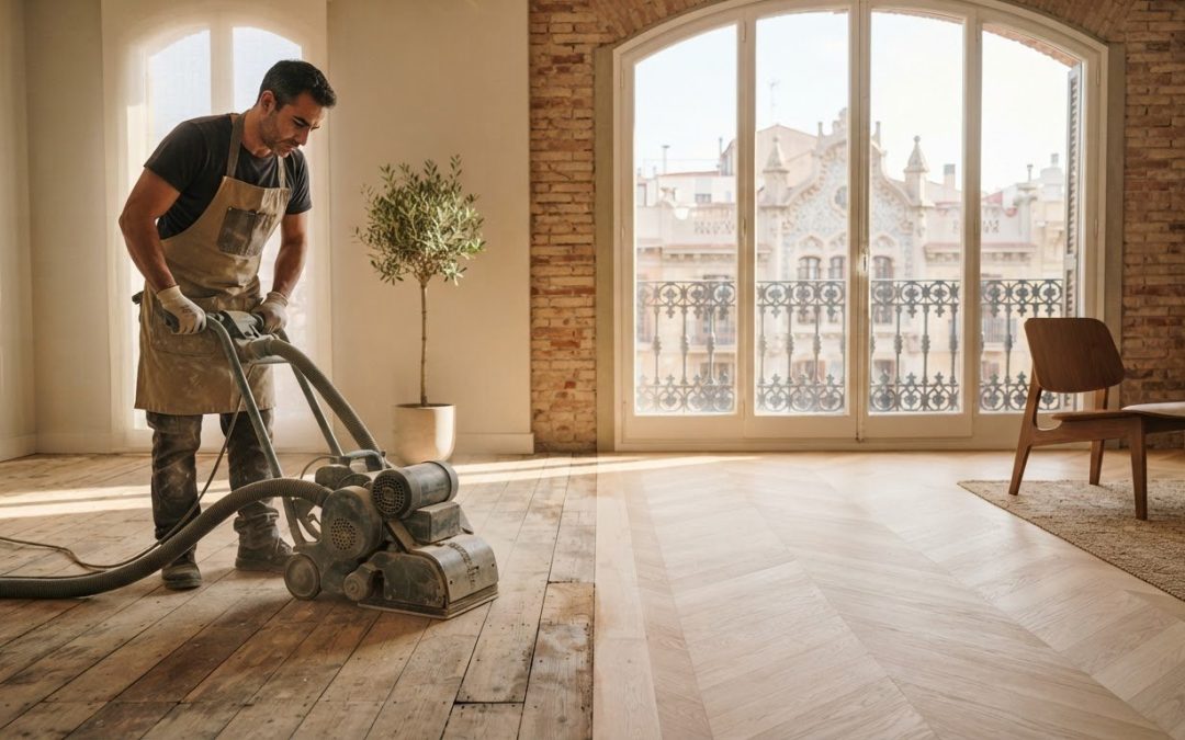 Renovación de suelos de madera en Barcelona: tendencias y decisiones para 2026