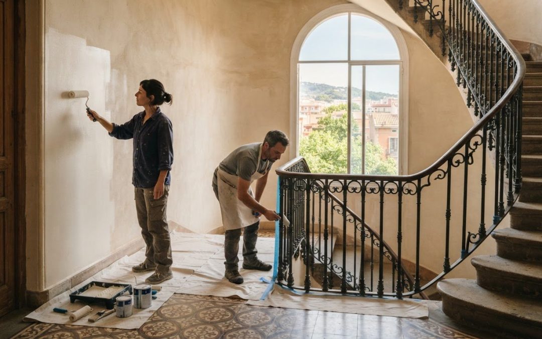 Empresa de pintura para comunidades de propietarios en Sarrià