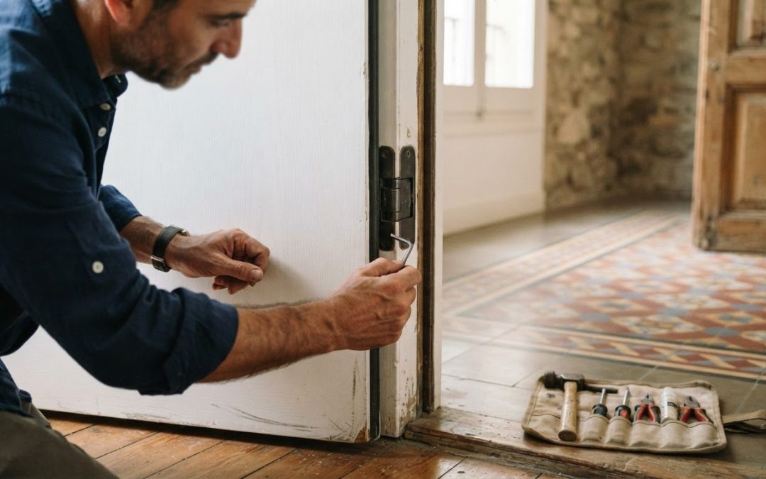 Reparación de puertas blindadas rozadas en Barcelona